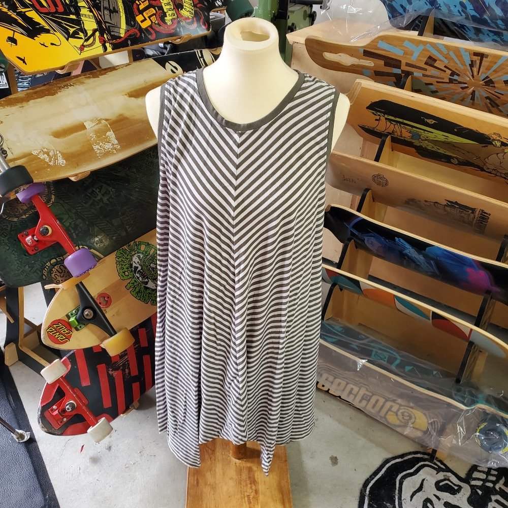 Mossimo | striped maxi dress